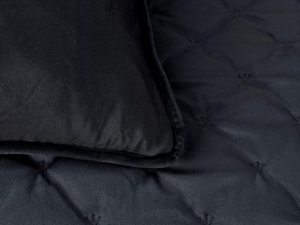 Покрывало Софи де Марко Лея (черное) 160х220