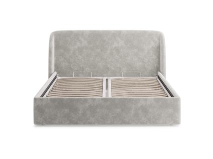 Кровать Сонум Nicole Микровелюр Оливковый (с подъемным механизмом)