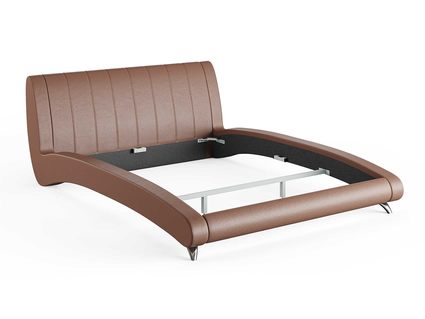 Кровать Сонум Verona Рогожка Деним 160х190