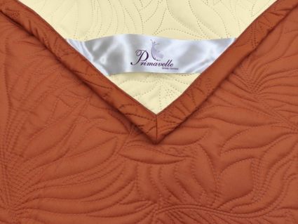 Покрывало Primavelle Arti Листья терракот 180х200