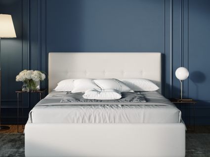 Кровать Nuvola Bianco Bravo cream (с подъемным механизмом) 90х190