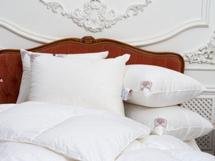 Подушка German Grass Sky Down Grass средняя