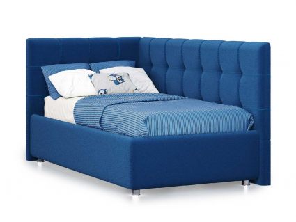 Кровать Nuvola Sabina угловая Velutto 26 200х190