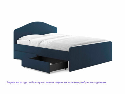 Кровать Сонум Emma Кашемир голубой 90х200