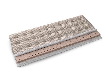 Футон Mr.Mattress Migi (бежевая клетка) 73