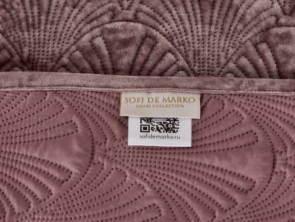 Покрывало Софи де Марко Розалин (пепел роза)