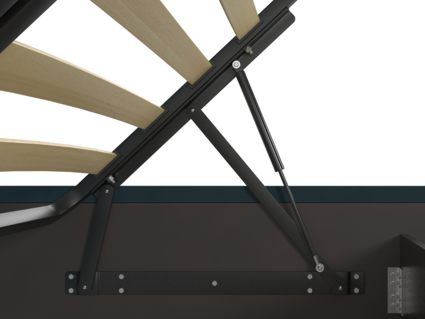 Кровать Lonax Аврора велюр Dolly-3 (с подъемным механизмом) 120х200