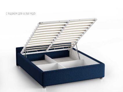 Кровать Nuvola Alba Velutto 26 (с подъемным механизмом) 160х200