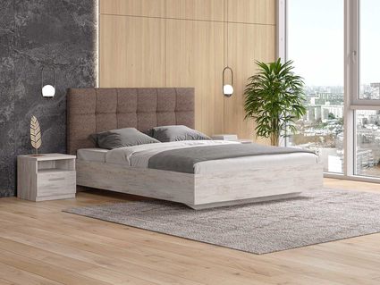 Кровать Сонум Vena Ясмунд + Кашемир Бежевый 120х200