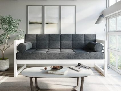 Диван Арско Сега трехместный серый