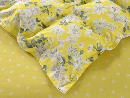 Комплект постельного белья Софи де Марко Франческа (желтая) Семейный
