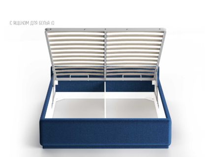 Кровать Nuvola Alba Velutto 26 (с подъемным механизмом) 160х200