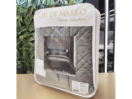 Покрывало Софи де Марко Селена (серебро) 160х220