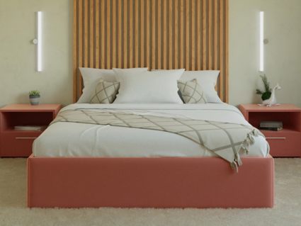 Кровать Lonax Белла велюр Dolly-13 (с подъемным механизмом) 200х200