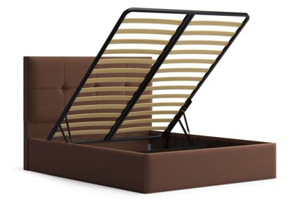 Кровать Lonax Алегра велюр Dolly-3 (с подъемным механизмом)