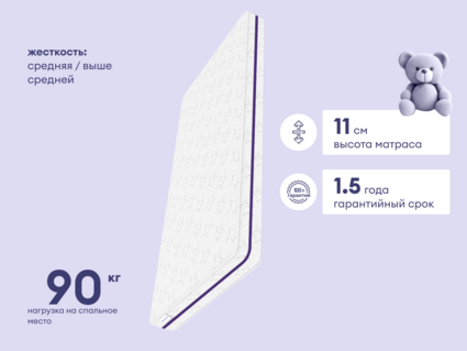 Матрас Базилик Бэби Хэппи 90х200