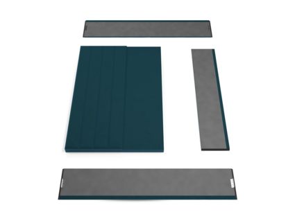 Кровать Lonax Кармела велюр Dolly-17 (с основанием)