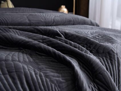 Покрывало Софи де Марко Ноэль (антрацит)