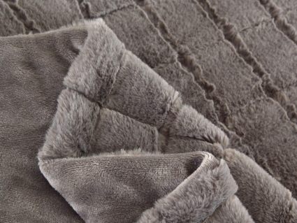 Покрывало Софи де Марко Мадлен (серое) 220х240