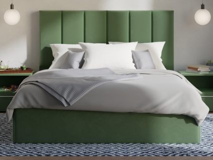 Кровать Lonax Милана велюр Dolly-13 (с подъемным механизмом) 160х195