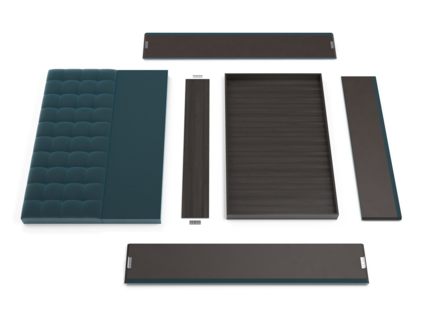 Кровать Lonax Аврора велюр Dolly-3 (с подъемным механизмом) 120х200