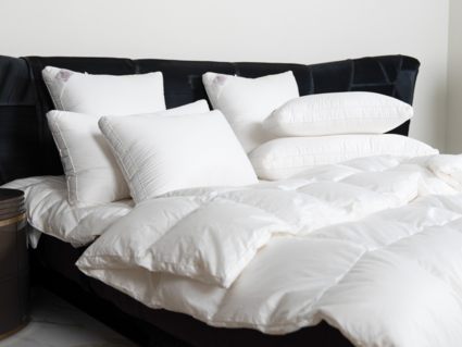 Подушка German Grass King Down Grass трехкамерная 3D с бортиком средняя 70х70