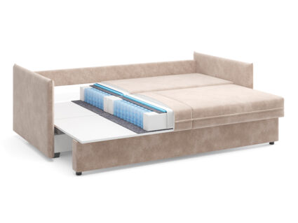 Диван Сонум Remy Рогожка деним Длина 215 см