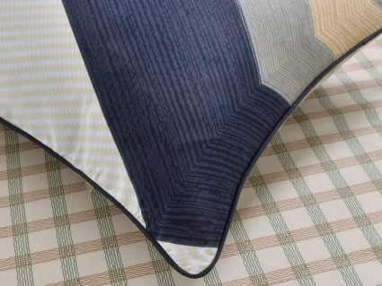 Комплект постельного белья Софи де Марко Девис (синий) Семейный