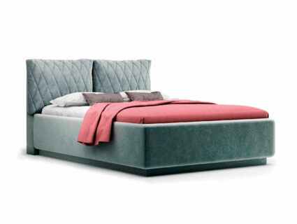 Кровать Nuvola Celeste Velutto 32 (с подъемным механизмом) 269