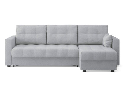 Диван Сонум Megapolis угловой Рогожка голубой Длина 260 см