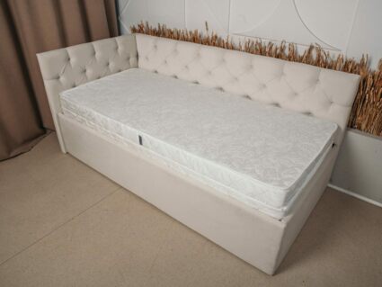 Кровать Димакс Бриони с подъемным механизмом 120x200 Велюр Velutto 33 уцененная 120х200