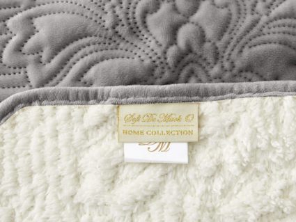 Плед Софи де Марко Вивальди (стоун) 220х240