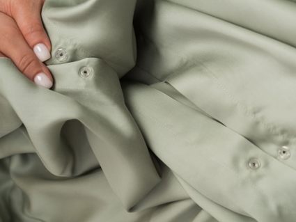 Комплект постельного белья German Grass Olive Brilliant Grass Евро