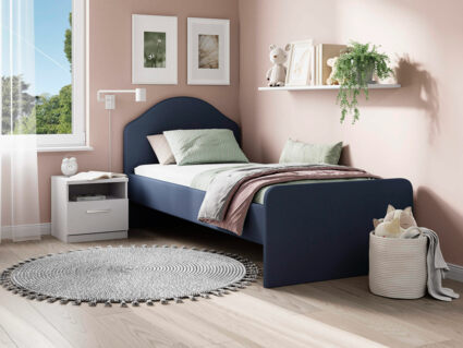 Кровать Сонум Emma Кашемир голубой 90х200