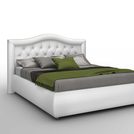 Кровать Sleeptek Premier 6 Экокожа White 120х190
