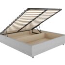 Кровать Димакс Риос с подъемным механизмом 120x200 Рогожка Preston 130 уцененная 120х200