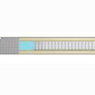 Матрас Denwir EXTRA MIDDLE SOFT TFK 70х150