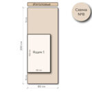 Кровать Mr.Mattress Site Box экокожа White 80х200