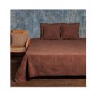 Покрывало Luxberry VELVET коричневая замша 220х240