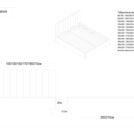 Кровать Димакс Лероса Альбус с подъемным механизмом 180х200